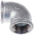 Georg Fischer Galvanised Malleable Iron Fitting, 90° Elbow, Female BSPP 3/4in to Female BSPP 3/4in