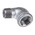 Georg Fischer Galvanised Malleable Iron Fitting, 90° Elbow, Male BSPT 1/2in to Female BSPP 1/2in