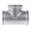 Georg Fischer Galvanised Malleable Iron Fitting Tee, Female BSPP 3/4in to Female BSPP 3/4in to Female BSPP 3/4in