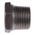 Georg Fischer Black Malleable Iron Fitting, Straight Reducer Bush, Male BSPT 3/4in to Female BSPP 1/2in