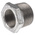 Georg Fischer Galvanised Malleable Iron Fitting, Straight Reducer Bush, Male BSPT 1in to Female BSPP 3/4in