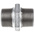 Georg Fischer Galvanised Malleable Iron Fitting Hexagon Nipple, Male BSPT 1in to Male BSPT 1in