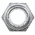 Georg Fischer Galvanised Malleable Iron Fitting Hexagon Nipple, Male BSPT 1in to Male BSPT 1in