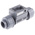 Burkert PVC In-line Flow Sensor Fitting 1/2in Straight Flow Adapter 1 in Rc