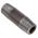 RS PRO Black Malleable Iron Fitting Barrel Nipple, Male BSPT 1/4in to Male BSPT 1/4in