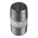 RS PRO Galvanised Malleable Iron Fitting Barrel Nipple, Male BSPT 1in to Male BSPT 1in
