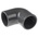 Georg Fischer 90° Elbow PVC Pipe Fitting, 20mm