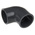 Georg Fischer 90° Elbow PVC Pipe Fitting, 32mm