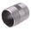 RS PRO Black Malleable Iron Fitting Barrel Nipple, Male BSPT 3in to Male BSPT 3in