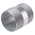 RS PRO Galvanised Malleable Iron Fitting Barrel Nipple, Male BSPT 3in to Male BSPT 3in