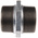 Georg Fischer Galvanised Malleable Iron Fitting Hexagon Nipple, Male BSPT 2in to Male BSPT 2in