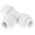 John Guest Tee PVC Pipe Fitting, 15mm