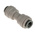 John Guest Acetal Process Fitting 1/4in Straight Connector 1/4 in Push Fit