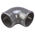 Georg Fischer 90° Elbow PVC Pipe Fitting, 3/8in