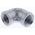 RS PRO Stainless Steel Pipe Fitting, 90° Elbow, Female G 1/4in x Female G 1/4in