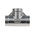 RS PRO Stainless Steel Pipe Fitting, Tee Circular Tee, Female G 1/4in x Female G 1/4in x Female G 1/4in