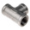 RS PRO Stainless Steel Pipe Fitting, Tee Circular Tee, Female G 3/8in x Female G 3/8in x Female G 3/8in
