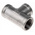 RS PRO Stainless Steel Pipe Fitting, Tee Circular Tee, Female G 3/8in x Female G 3/8in x Female G 3/8in