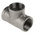 RS PRO Stainless Steel Pipe Fitting, Tee Circular Tee, Female G 1in x Female G 1in x Female G 1in