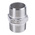 RS PRO Stainless Steel Pipe Fitting Hexagon Hexagon Nipple, Male R 3/4in x Male R 3/4in