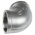 RS PRO Stainless Steel Pipe Fitting, 90° Circular Elbow, Female G 1-1/4in x Female G 1-1/4in