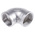 RS PRO Stainless Steel Pipe Fitting, 90° Circular Elbow, Female G 1-1/4in x Female G 1-1/4in