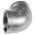 RS PRO Stainless Steel Pipe Fitting, 90° Circular Elbow, Female G 1-1/2in x Female G 1-1/2in