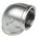 RS PRO Stainless Steel Pipe Fitting, 90° Circular Elbow, Female G 1-1/2in x Female G 1-1/2in