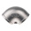 RS PRO Stainless Steel Pipe Fitting, 90° Circular Elbow, Female G 2in x Female G 2in
