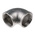 RS PRO Stainless Steel Pipe Fitting, 90° Circular Elbow, Female G 2in x Female G 2in