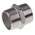 RS PRO Stainless Steel Pipe Fitting Hexagon Hexagon Nipple, Male R 1-1/4in x Male R 1-1/4in