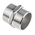 RS PRO Stainless Steel Pipe Fitting Hexagon Hexagon Nipple, Male R 1-1/2in x Male R 1-1/2in