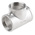 RS PRO Stainless Steel Pipe Fitting, Tee Circular Tee, Female G 2in x Female G 2in x Female G 2in