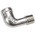 RS PRO Stainless Steel Pipe Fitting, 90° Circular Elbow, Female G 1/4in x Male G 1/4in