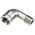 RS PRO Stainless Steel Pipe Fitting, 90° Circular Elbow, Female G 1/4in x Male G 1/4in