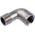 RS PRO Stainless Steel Pipe Fitting, 90° Circular Elbow, Female R 1/2in x Male R 1/2in