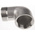 RS PRO Stainless Steel Pipe Fitting, 90° Circular Elbow, Female R 2in x Male R 2in