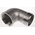 RS PRO Stainless Steel Pipe Fitting, 90° Circular Elbow, Female R 2in x Male R 2in
