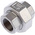 RS PRO Stainless Steel Pipe Fitting, Straight Octagon Union, Female G 1/2in x Female G 1/2in