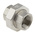 RS PRO Stainless Steel Pipe Fitting, Straight Octagon Union, Female G 3/4in x Female G 3/4in