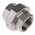 RS PRO Stainless Steel Pipe Fitting, Straight Octagon Union, Female G 1in x Female G 1in