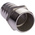 RS PRO Stainless Steel Pipe Fitting, Straight Hexagon Hose Nipple, Male R 1-1/2in x Male