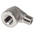 RS PRO Stainless Steel Pipe Fitting, 90° Circular Elbow, Male R 1/2in x Female Rc 1/2in