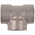 RS PRO Stainless Steel Pipe Fitting, Tee Circular Tee, Female G 1/2in x Female G 1/2in x Female G 1/2in