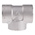 RS PRO Stainless Steel Pipe Fitting, Tee Circular Tee, Female G 3/4in x Female G 3/4in x Female G 3/4in