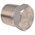 RS PRO Stainless Steel Pipe Fitting, Straight Hexagon Hexagon Plug, Male R 1/2in