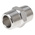 RS PRO Stainless Steel Pipe Fitting, Straight Hexagon Nipple Joint, Male R 1-1/4in x Male R 1-1/4in