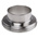 RS PRO Stainless Steel Pipe Fitting, Straight Circular Fitting 49mm