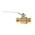 RS PRO Brass Reduced Bore, 2 Way, Ball Valve 15mm, 15mm