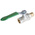 RS PRO Brass Full Bore, 2 Way, Ball Valve, BSPP 3/8in